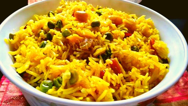 আগেরদিনের বেঁচে যাওয়া ভাত ফেলে না দিয়ে বানিয়ে ফেলুন এই রকমারি পদগুলি বাসন্তী পোলাও রেসিপি (Basanti Pulao)